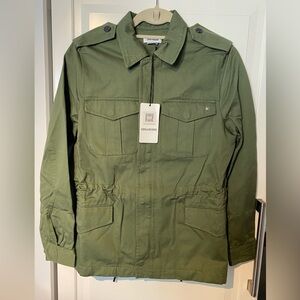 ZADIG & VOLTAIRE Military Jacket in Army Green NWT Sz XS